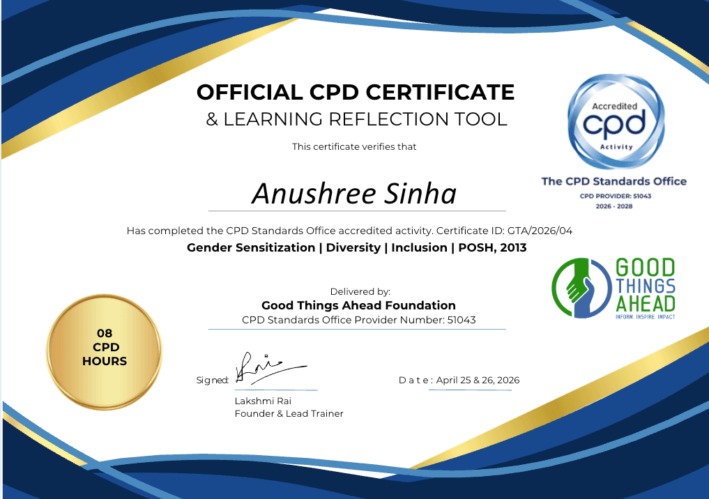 Official CPD Certificate from The CPD Standards Office for 8 CPD hours